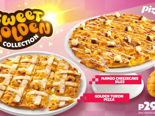Pizza Hut Philippines launches Sweet Golden Collection