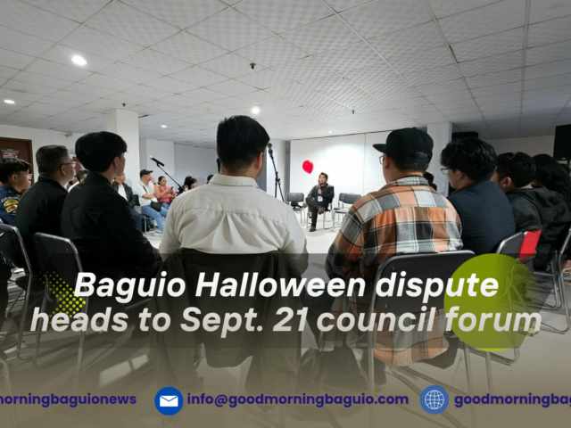 Baguio Halloween dispute heads to City Council forum