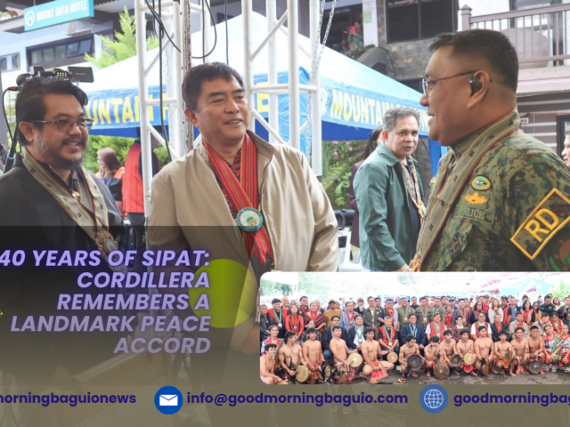 Cordillera marks 40 years since Mount Data Peace Accord