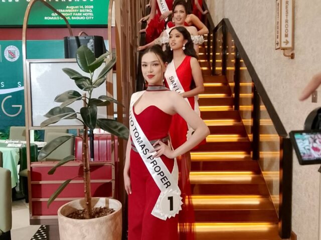 Miss Baguio 2026 coronation set with 16 candidates