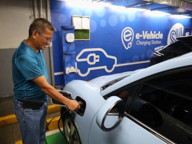 SM City Baguio highlights EV charging facilities