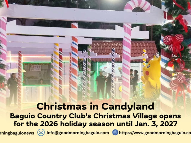 Baguio Country Club opens 2026 Christmas Village