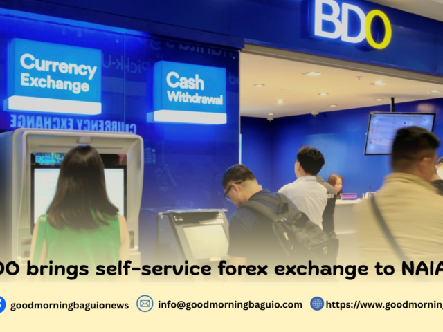 BDO launches self-service forex machine at NAIA 3